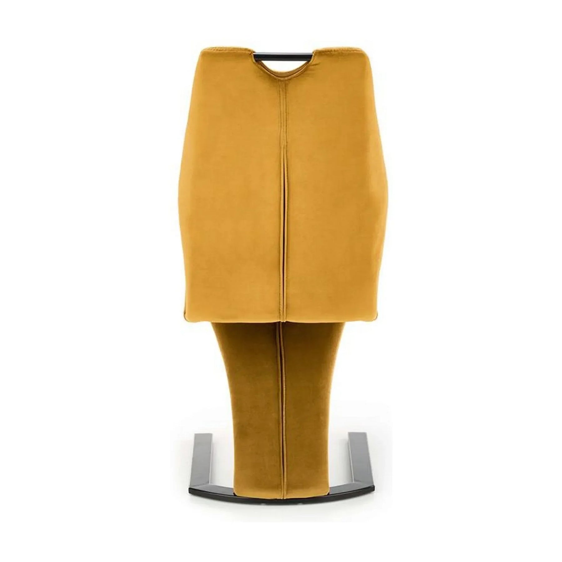 Scaun HOUSTON OCN-36643, galben mustar/negru