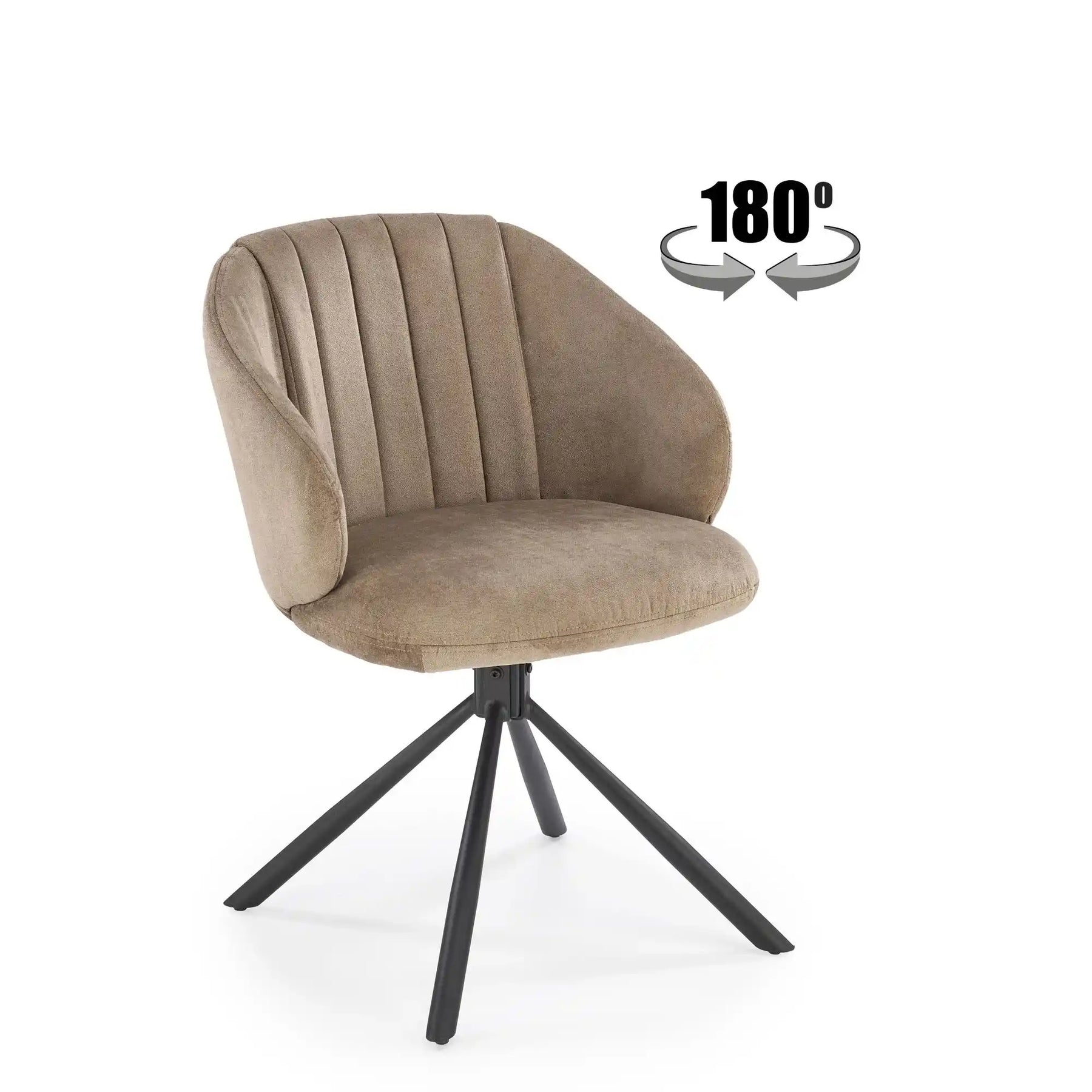 Scaun HOUSTON OCN-36647, cappuccino/negru