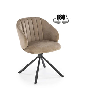Scaun HOUSTON OCN-36647, cappuccino/negru