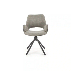Scaun gri cu design modern, ideal pentru living – primabucata