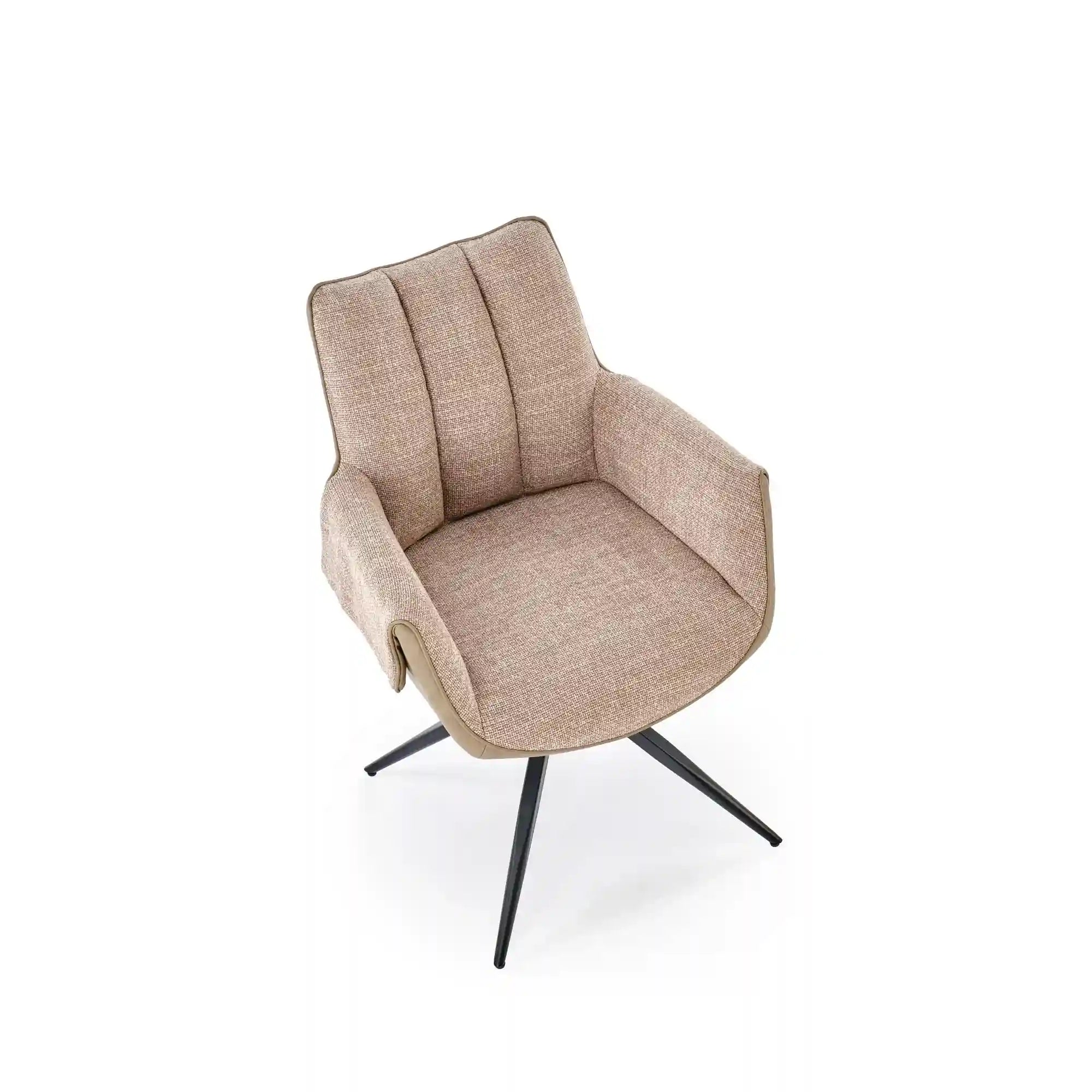 Scaun HOUSTON OCN-36659, maro/negru