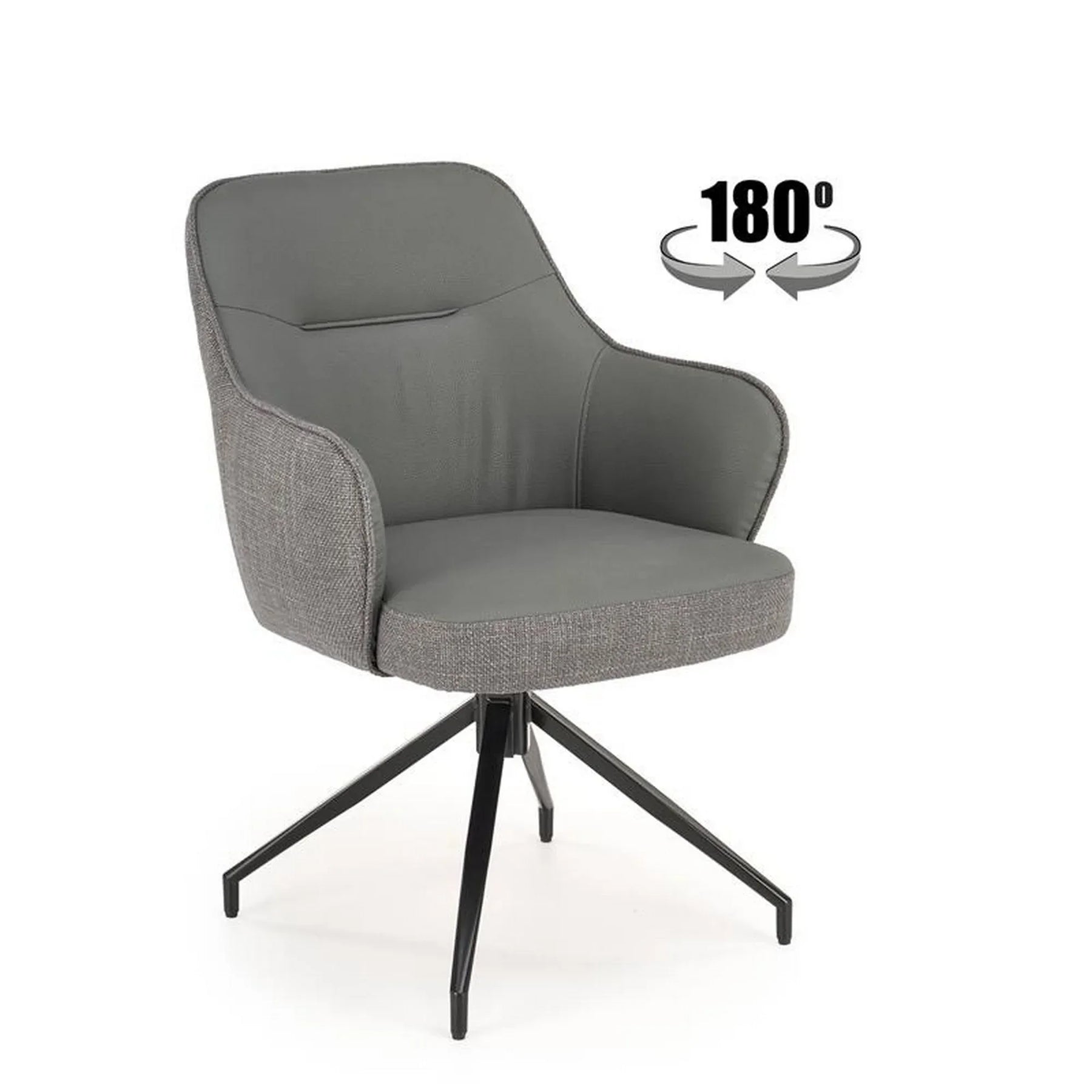 Scaun HOUSTON OCN-36670, gri/negru