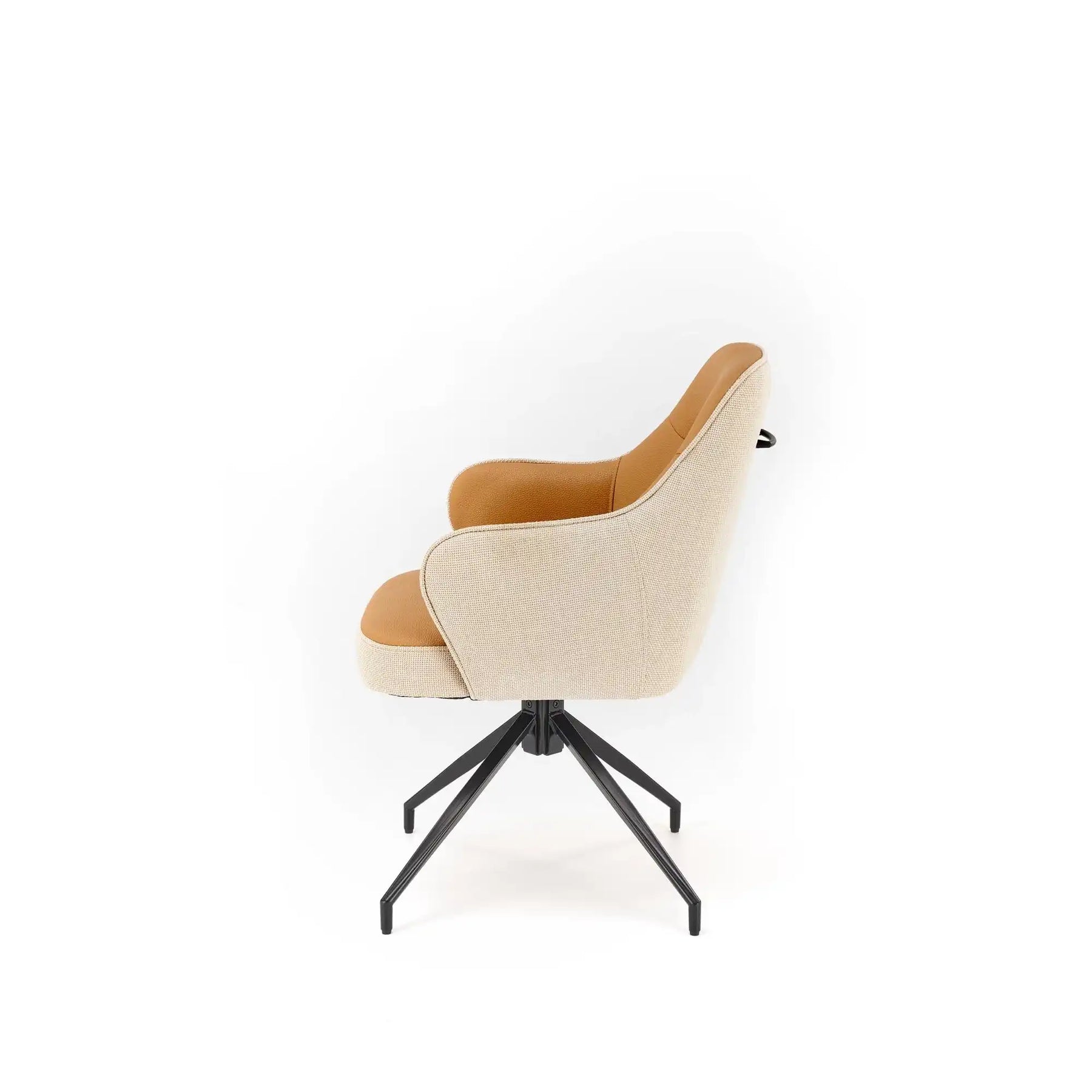 Scaun HOUSTON OCN-36671, maro/bej/negru