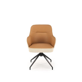 Scaun HOUSTON OCN-36671, maro/bej/negru