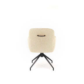 Scaun HOUSTON OCN-36671, maro/bej/negru