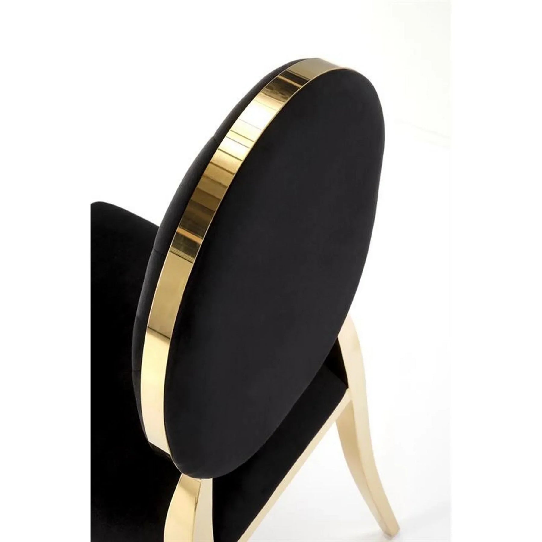 Scaun HOUSTON OCN-36679, negru/auriu