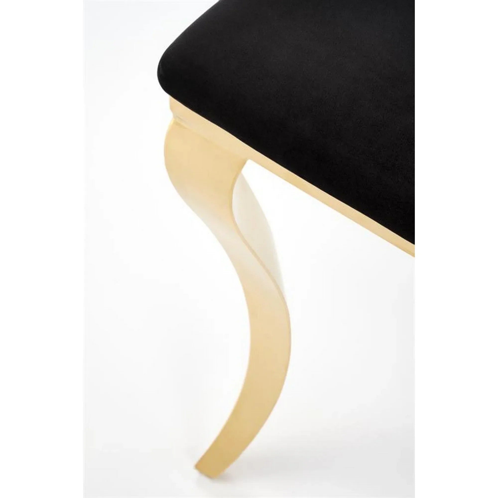 Scaun HOUSTON OCN-36679, negru/auriu