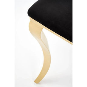 Scaun HOUSTON OCN-36679, negru/auriu