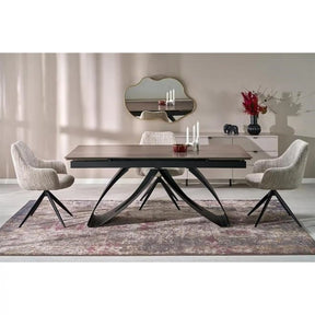 Scaun HOUSTON OCN-36683, bej/negru