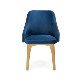 Scaun HOUSTON OCN-36684, albastru/stejar/fag