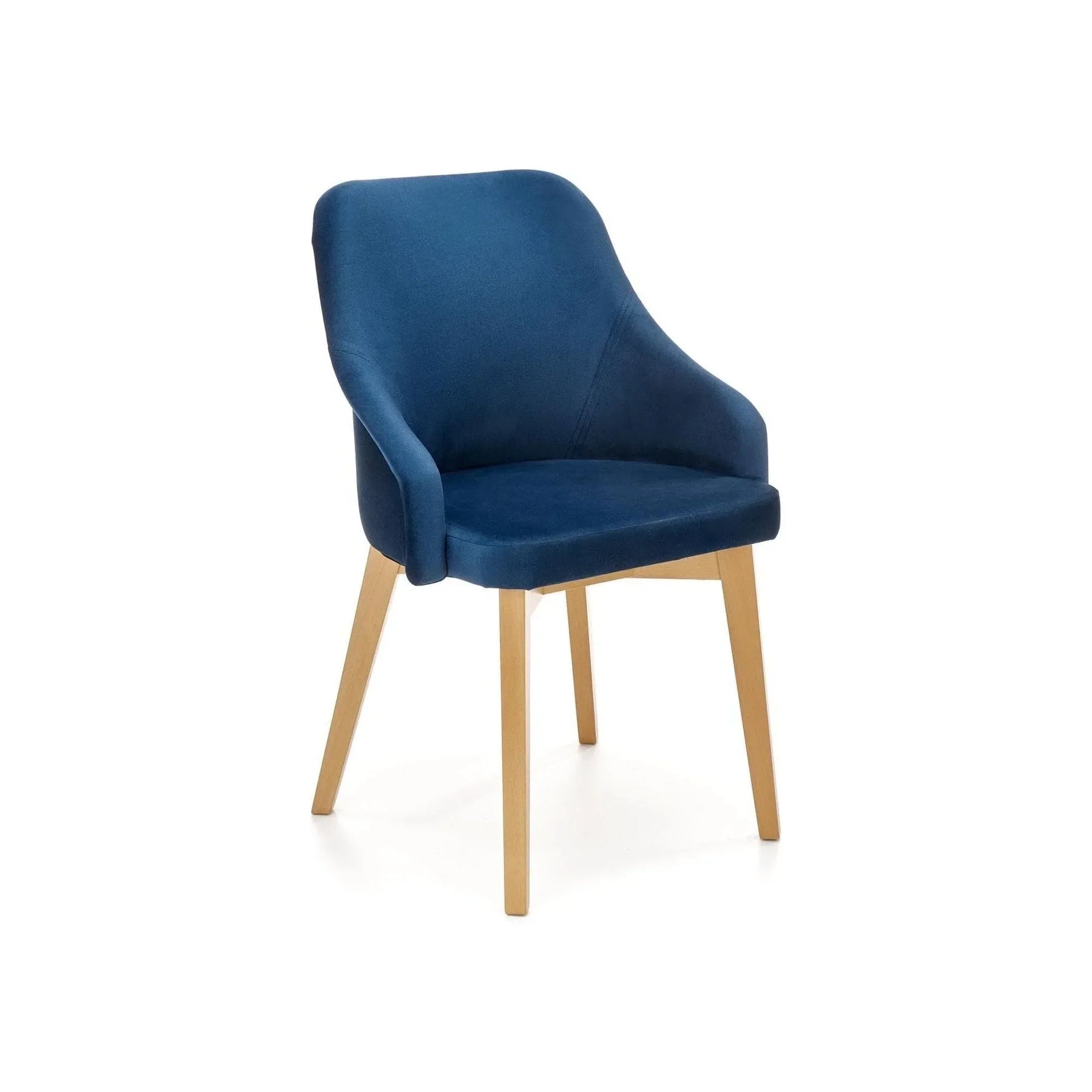 Scaun HOUSTON OCN-36684, albastru/stejar/fag