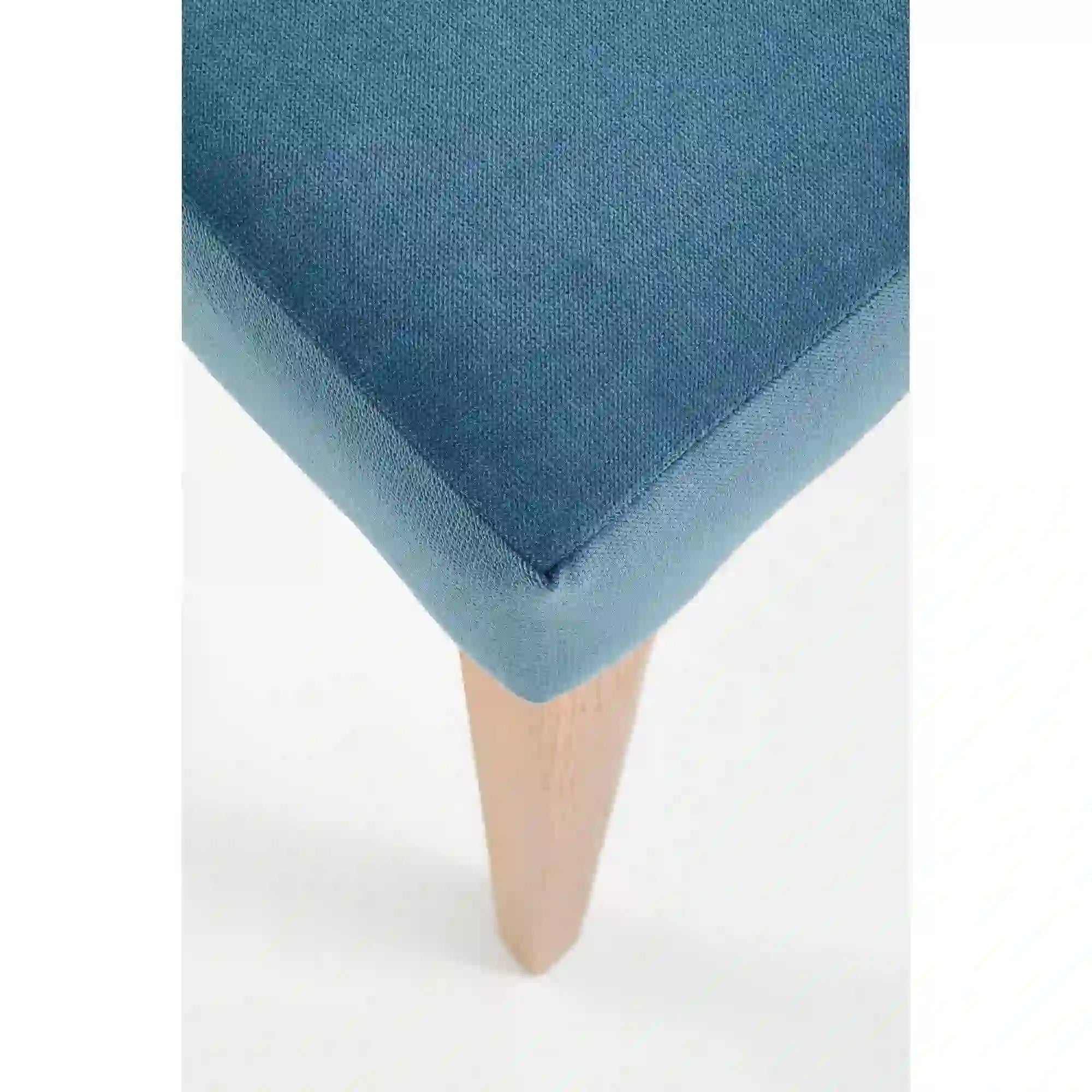 Scaun HOUSTON OCN-36702, albastru/stejar