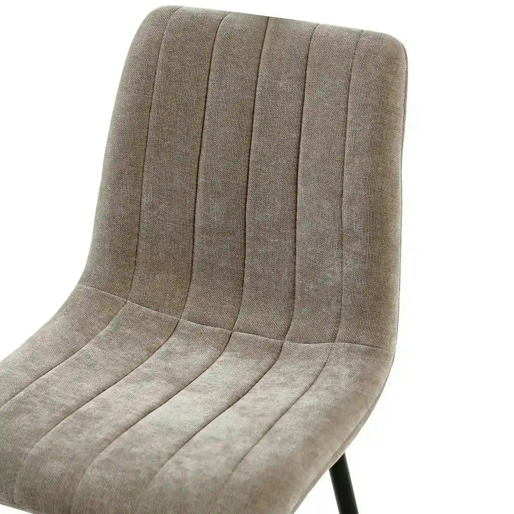 Scaun JET, stofă clasică/metal, grej/negru, 44×54×88 cm
