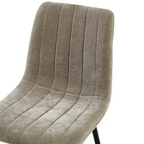 Scaun JET, stofă clasică/metal, grej/negru, 44×54×88 cm