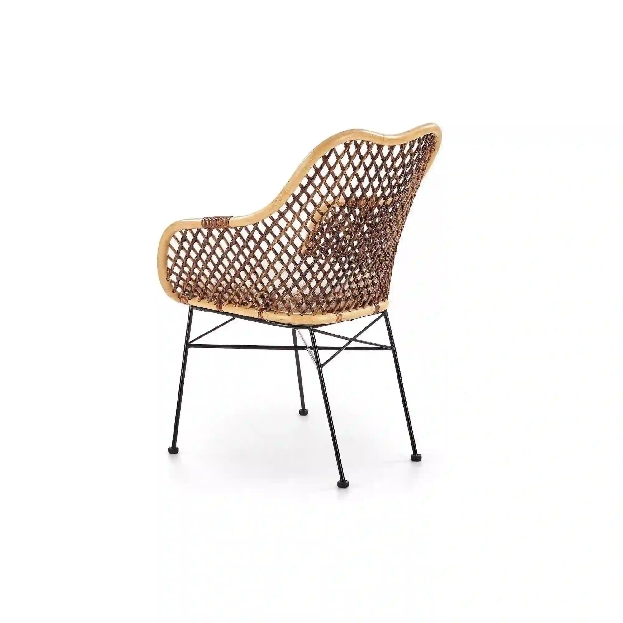 Scaun terasa HOUSTON OCN-36661, stejar/maro