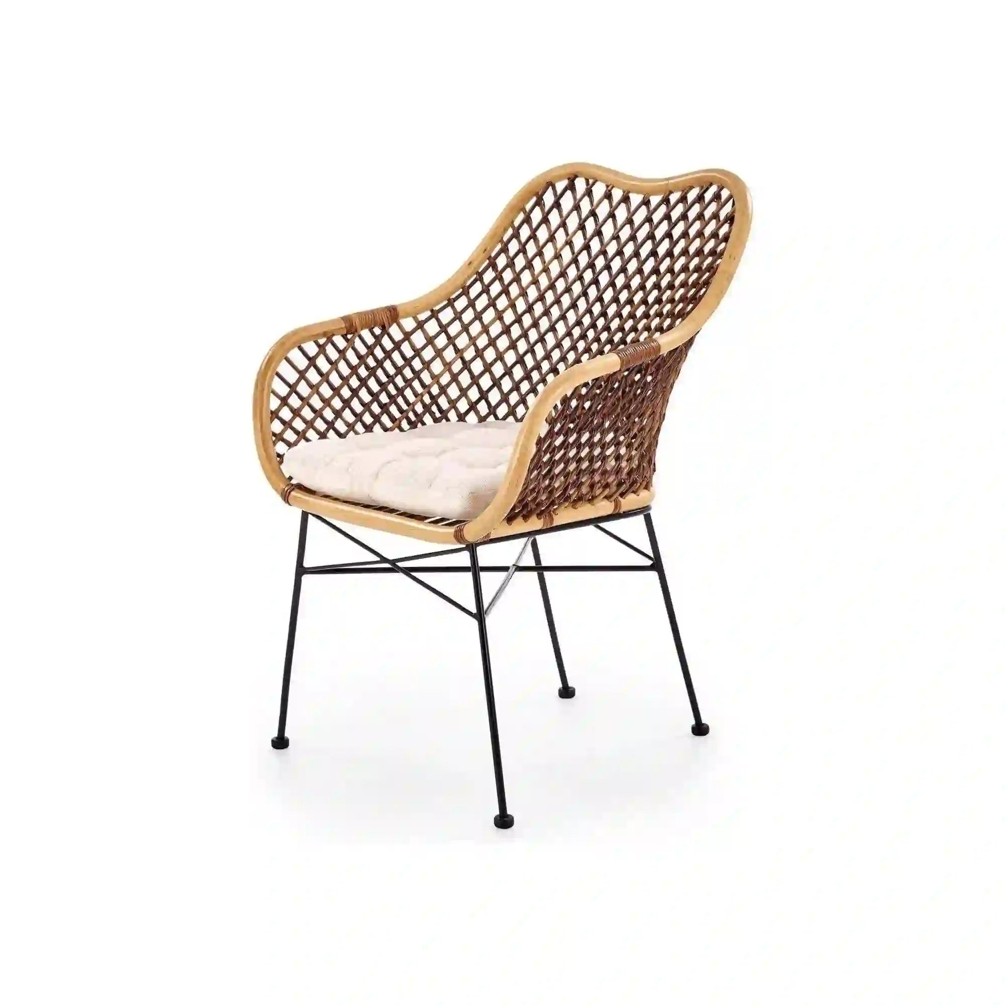 Scaun terasa HOUSTON OCN-36661, stejar/maro