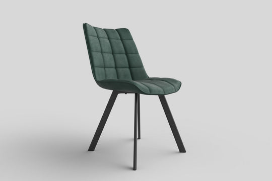 Scaun verde inchis K332, 46X61X84 CM