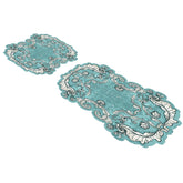 Set 2 covorase baie AMSTERDAM OCN-33858, turcoaz