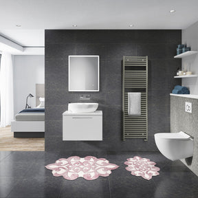 Set 2 covorase baie AMSTERDAM OCN-33859, roz