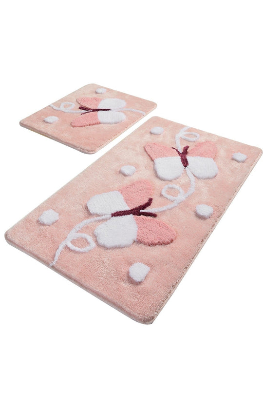 Set 2 covorase baie AMSTERDAM OCN-33898, roz/alb