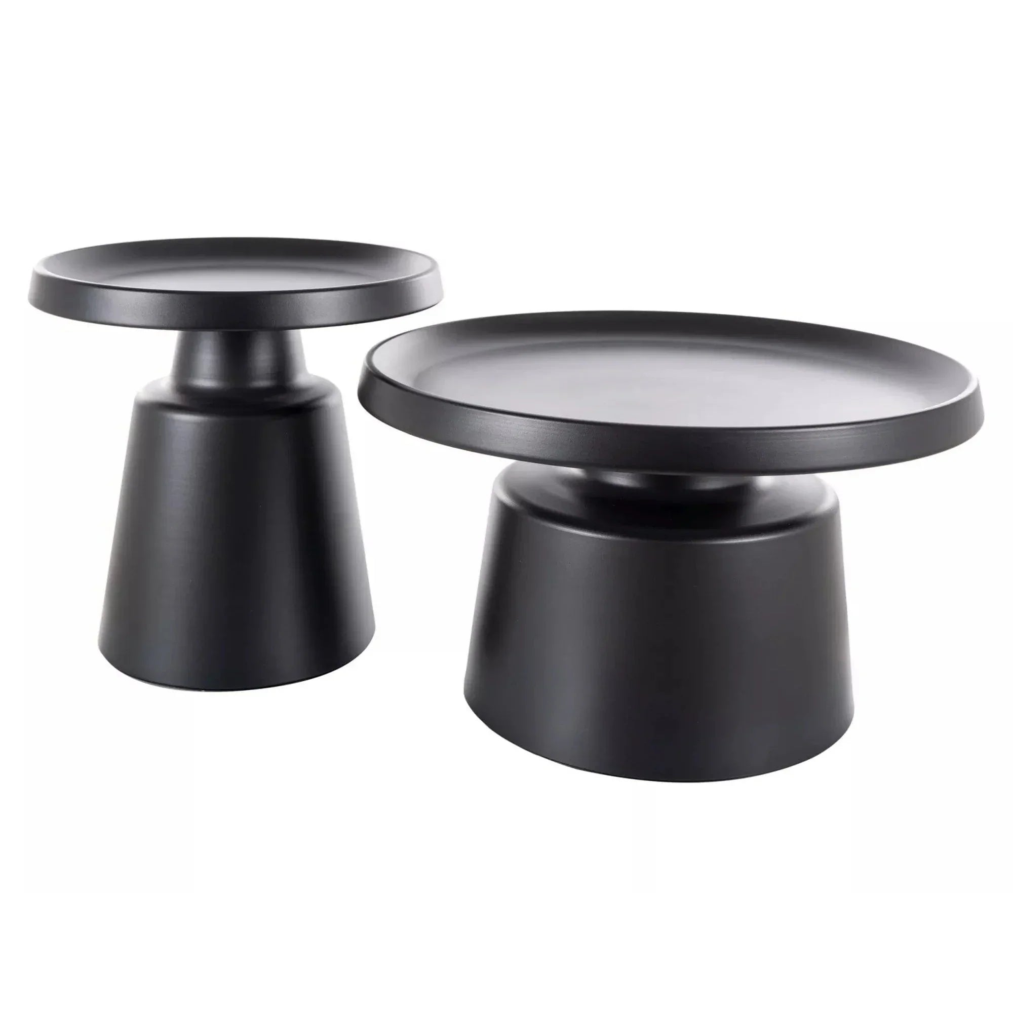 Set 2 masute cafea DETROIT OCN-39061, negru mat