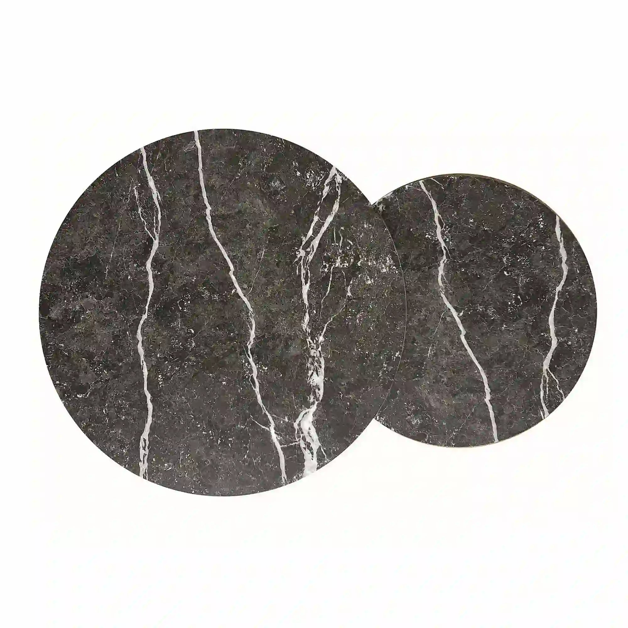 Set 2 masute cafea DETROIT OCN-39101, negru