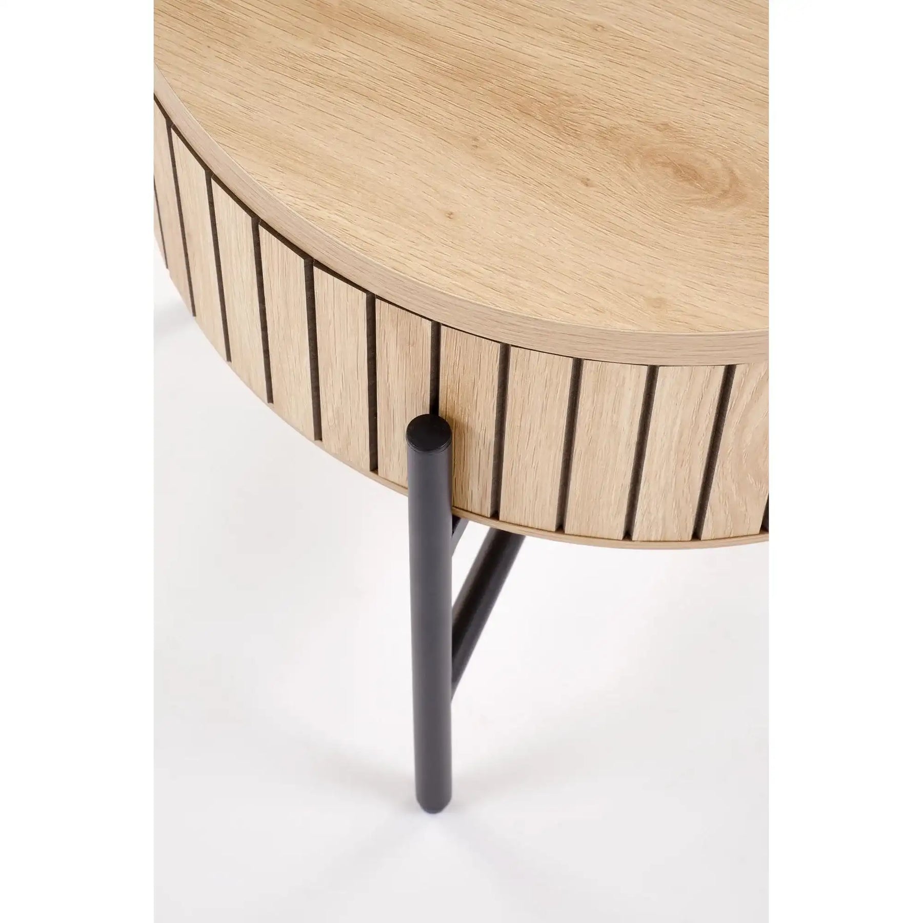 Set 2 masute cafea HOUSTON OCN-37018, stejar/negru