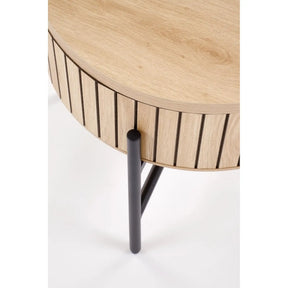 Set 2 masute cafea HOUSTON OCN-37018, stejar/negru