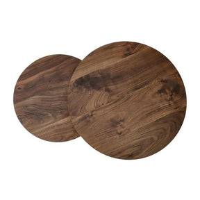 Set 2 masute cafea HOUSTON OCN-37054, nuc/negru