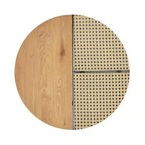 Set 2 masute cafea HOUSTON OCN-37231, stejar auriu/negru