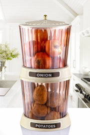 Set 2 organizatoare AMSTERDAM OCN-31402, crem