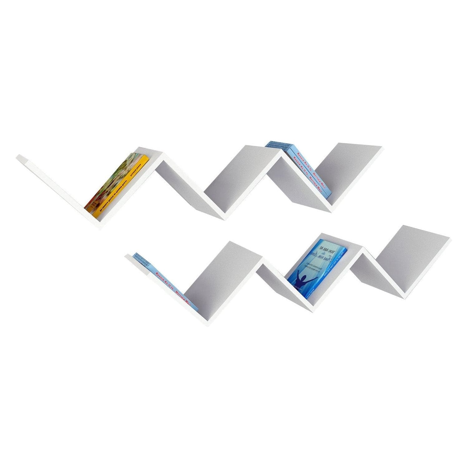 Set 2 rafturi AMSTERDAM OCN-30929, alb