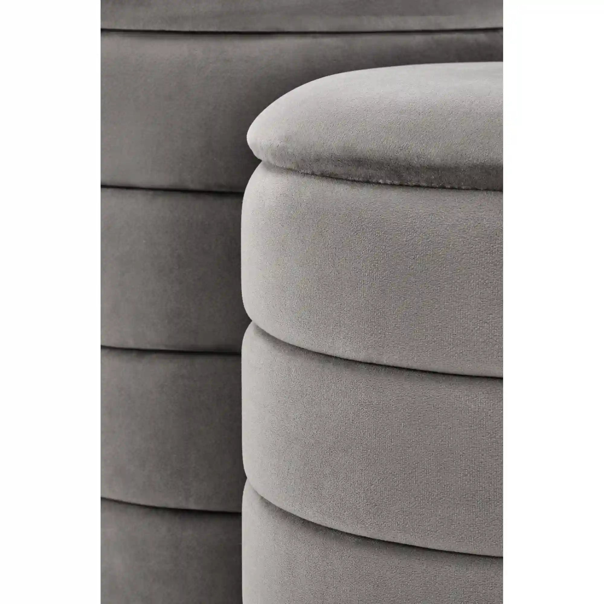 Set 2 taburete HOUSTON OCN-35828, gri