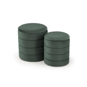 Set 2 taburete HOUSTON OCN-35829, verde