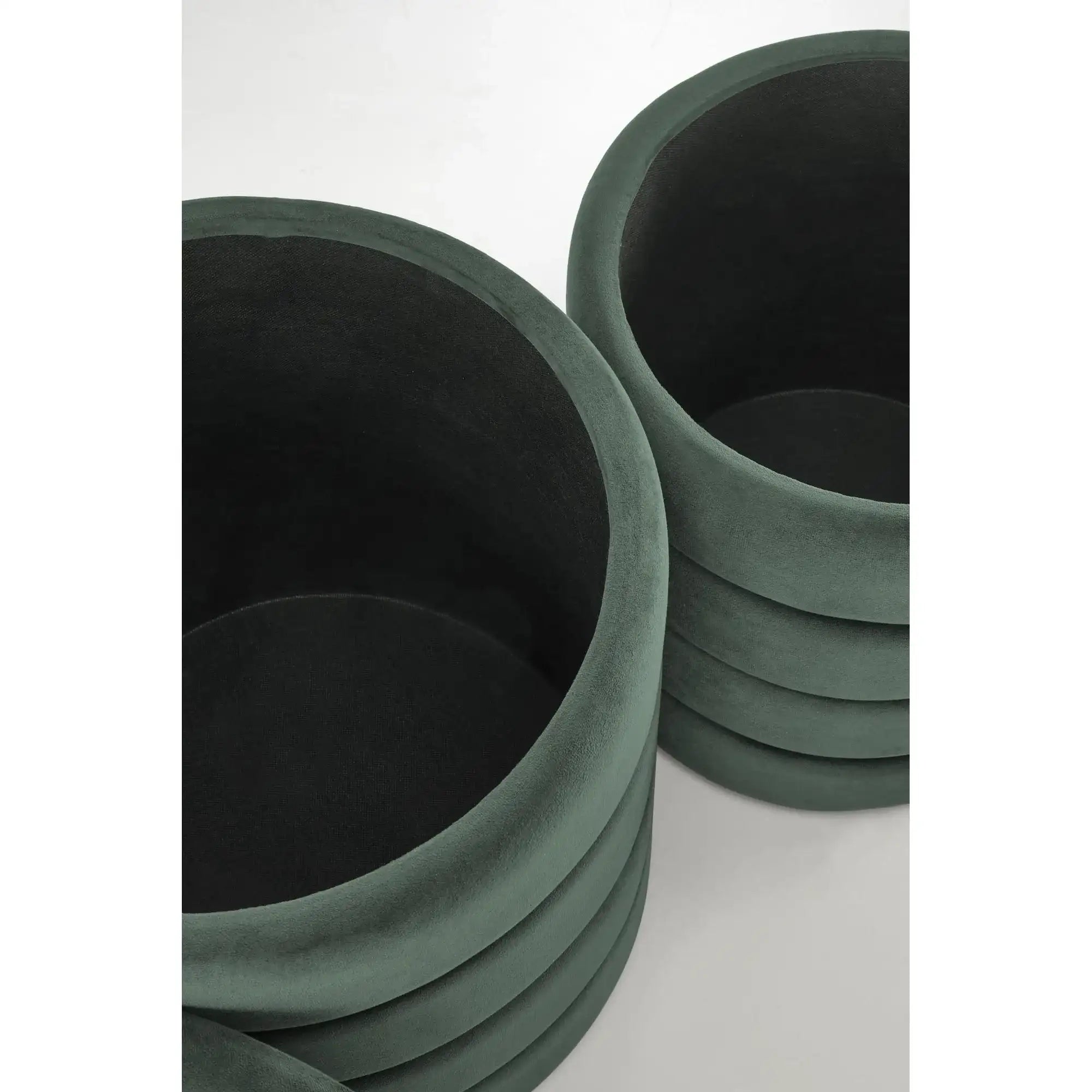 Set 2 taburete HOUSTON OCN-35829, verde