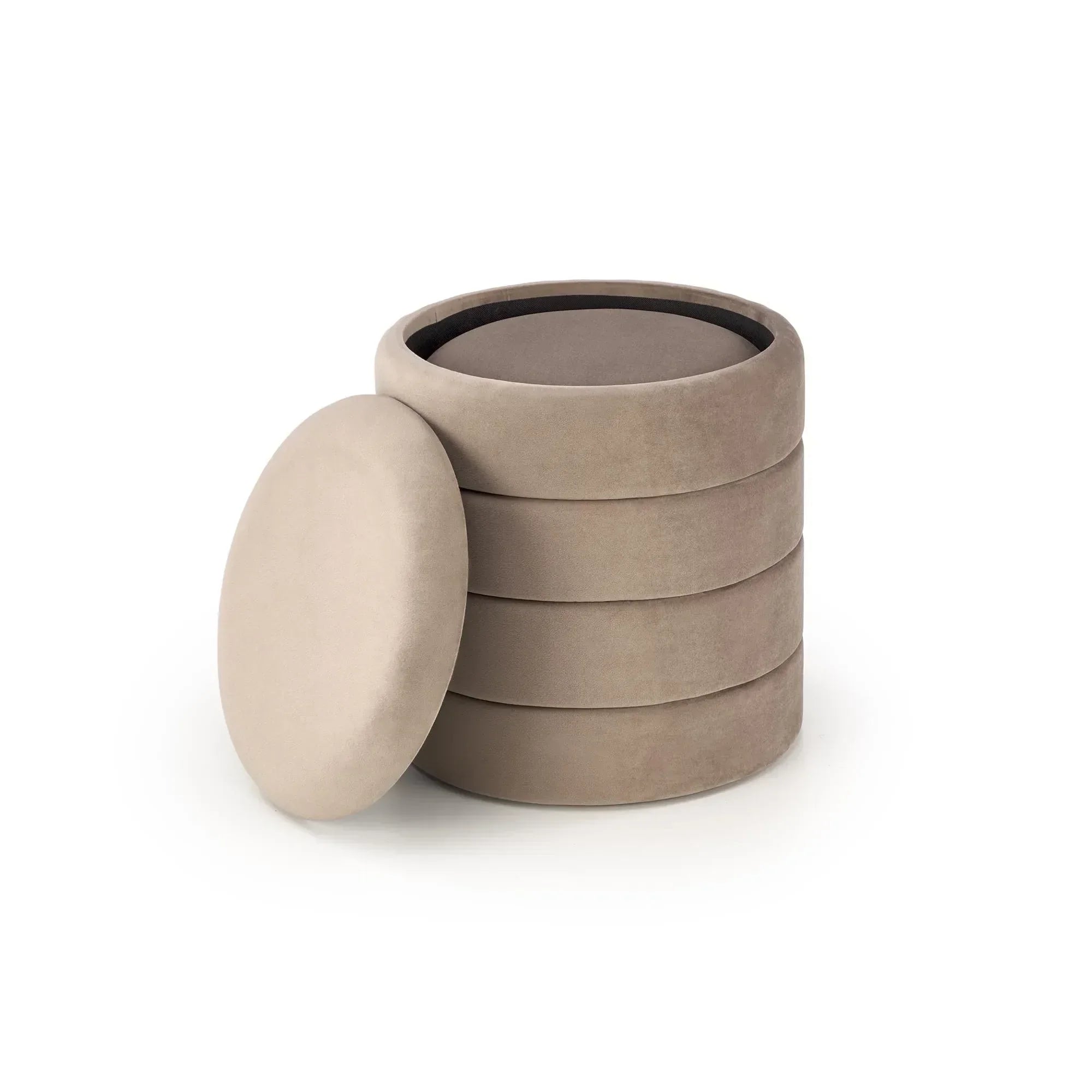 Set 2 taburete HOUSTON OCN-35830, bej