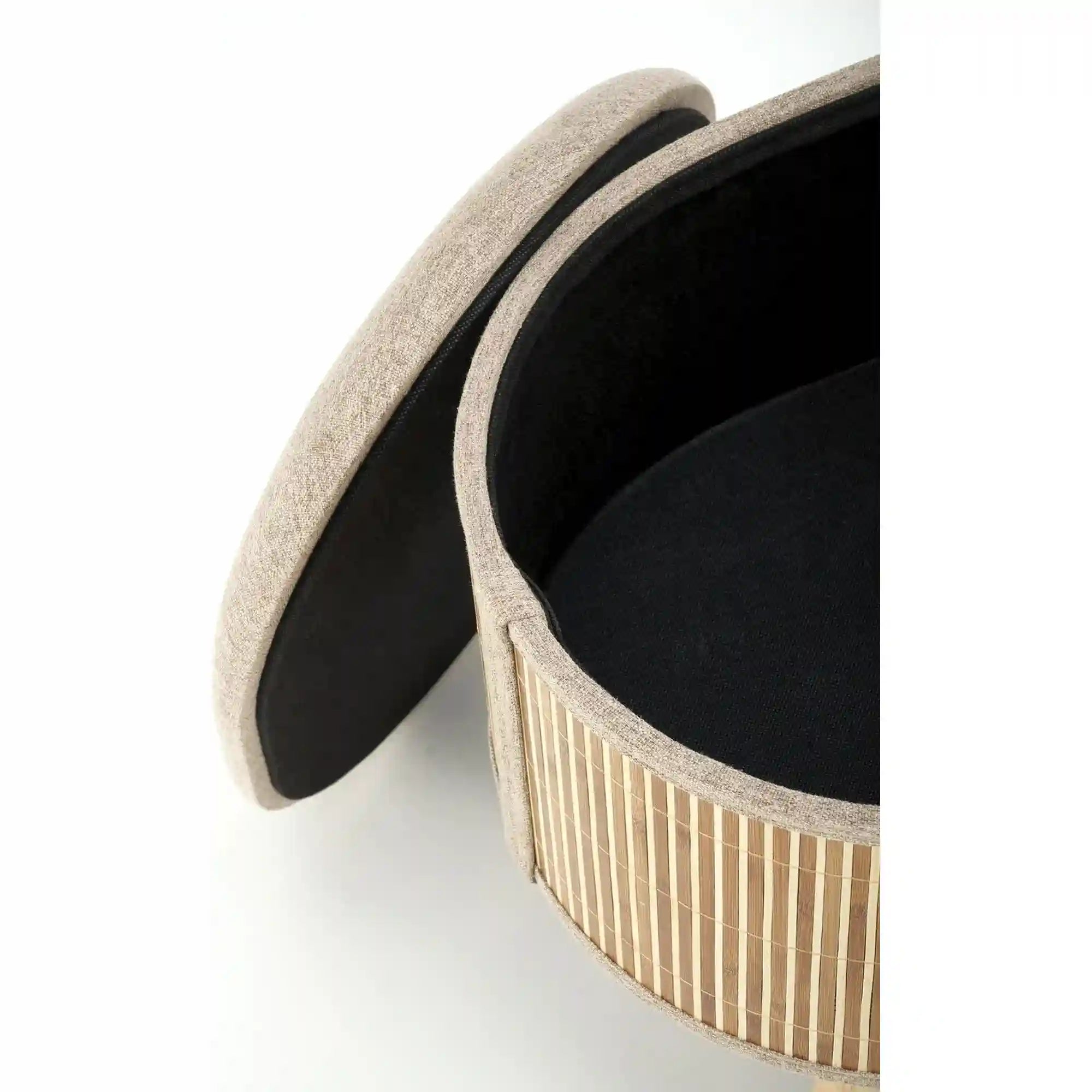 Set 2 taburete HOUSTON OCN-35834, bej