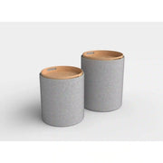 Set 2 taburete HOUSTON OCN-35840, gri deschis