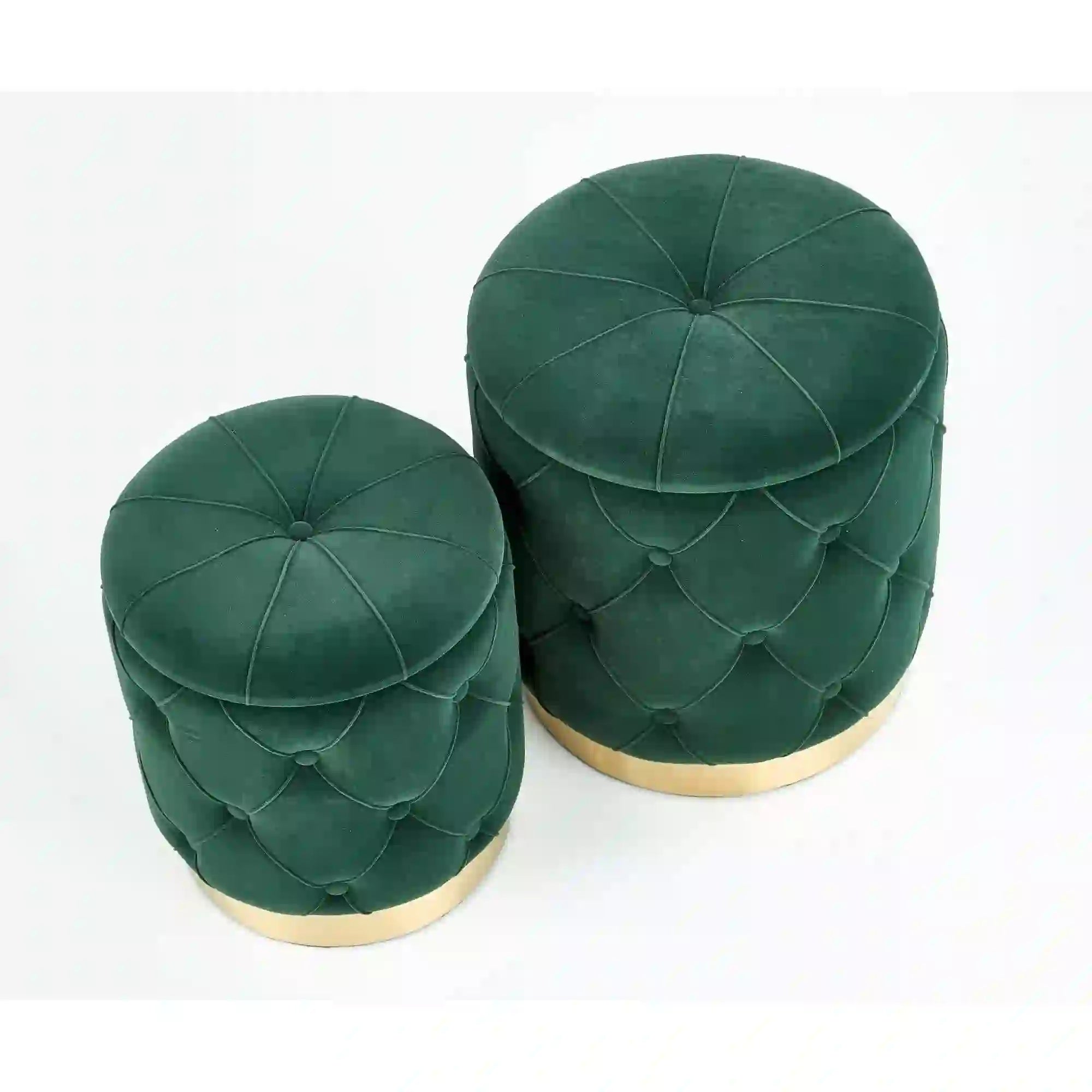 Set 2 taburete HOUSTON OCN-35843, verde inchis
