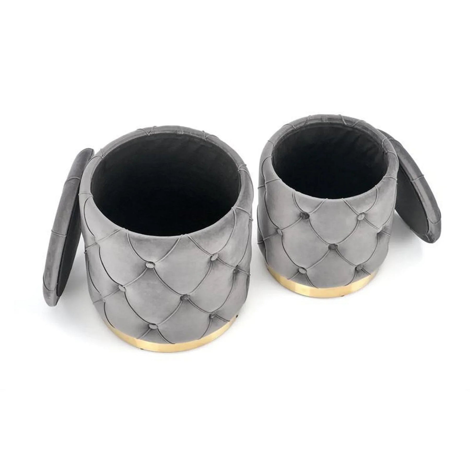 Set 2 taburete HOUSTON OCN-35844, gri