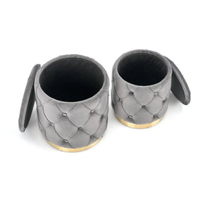 Set 2 taburete HOUSTON OCN-35844, gri