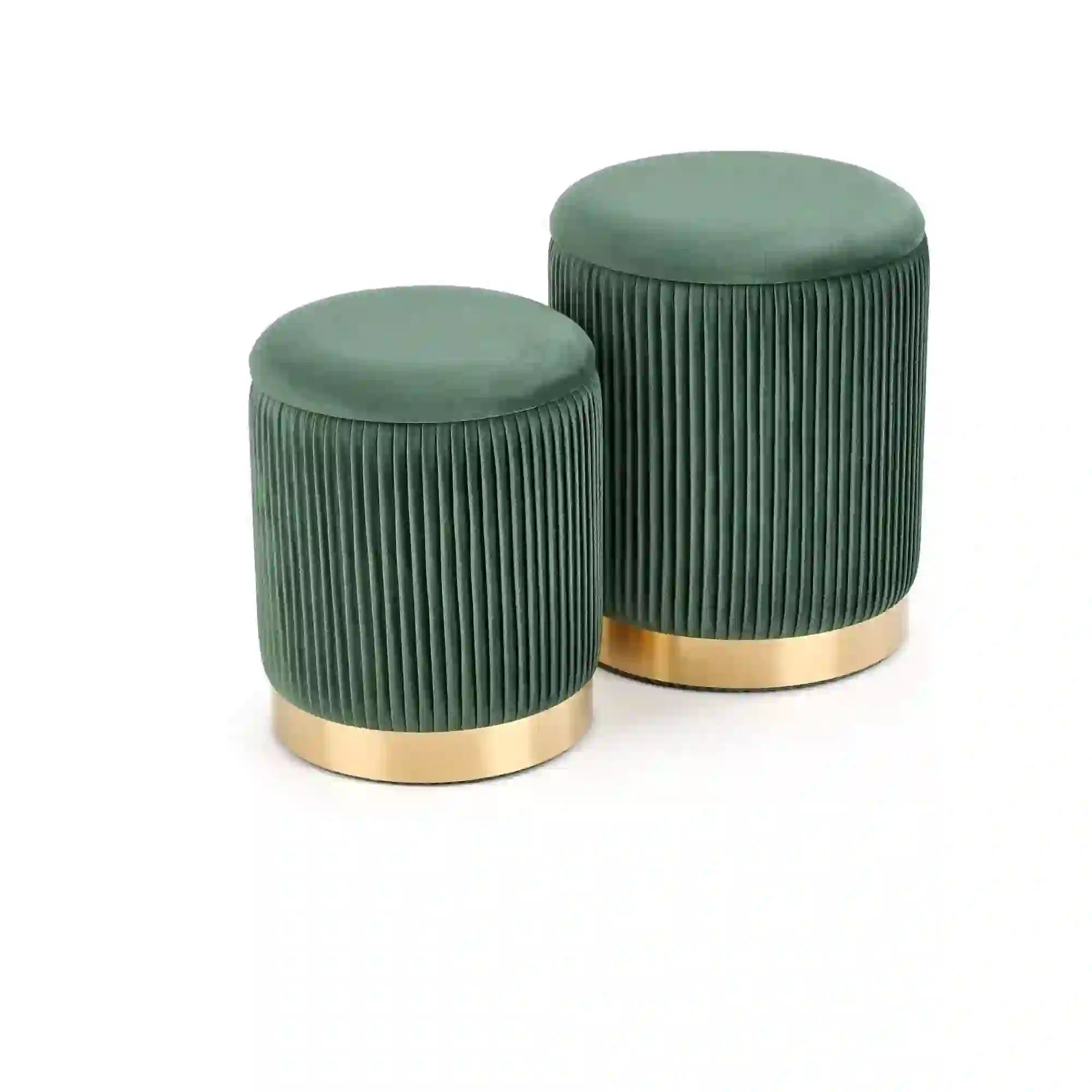 Set 2 taburete HOUSTON OCN-35847, verde inchis