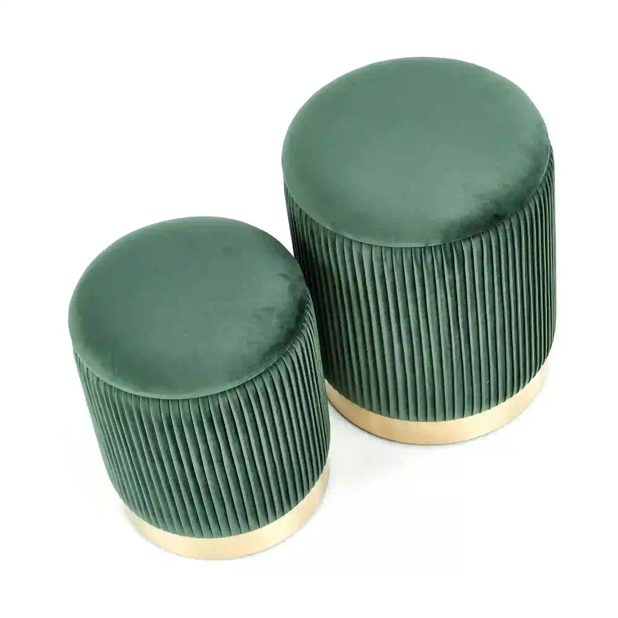 Set 2 taburete HOUSTON OCN-35847, verde inchis