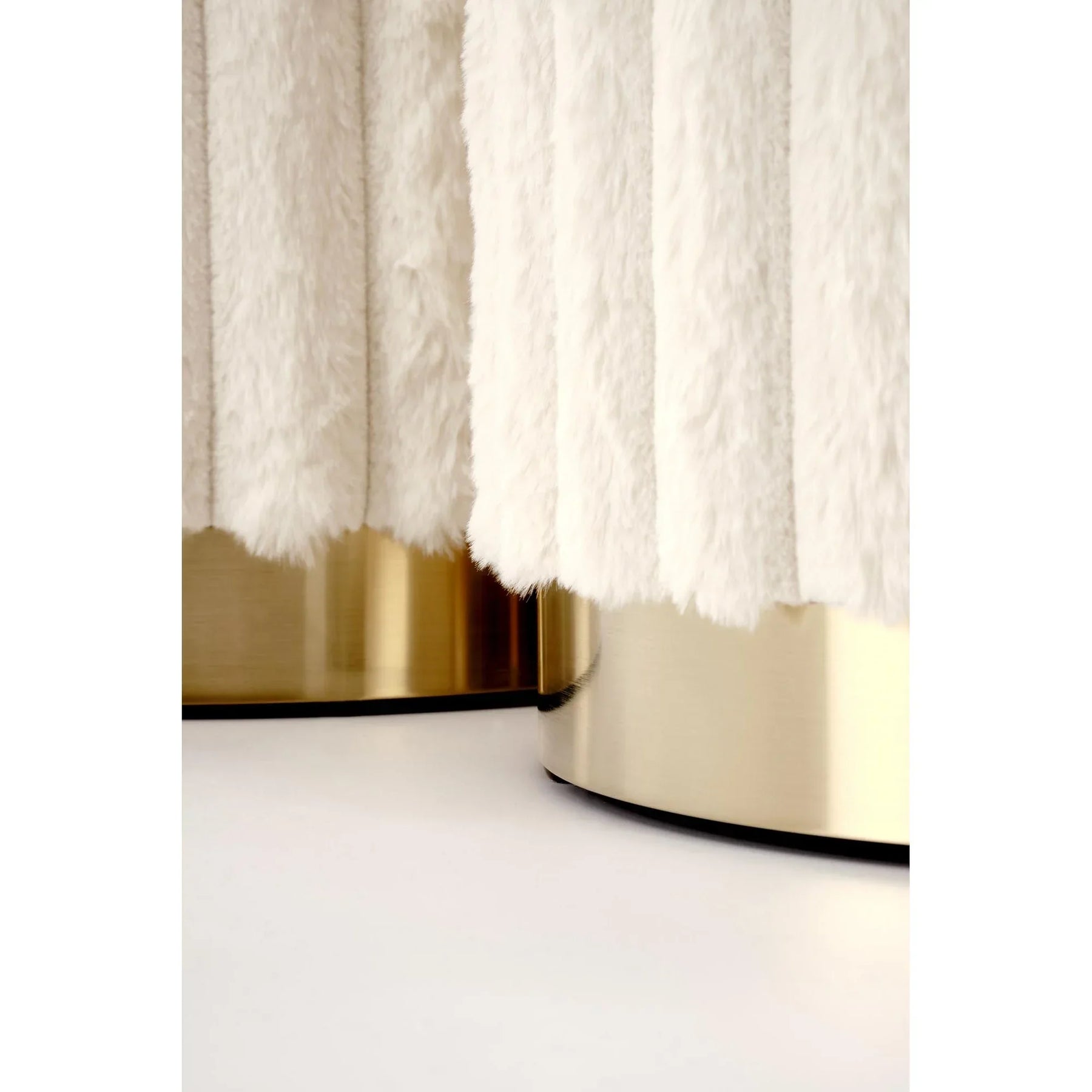 Set 2 taburete HOUSTON OCN-35854, crem