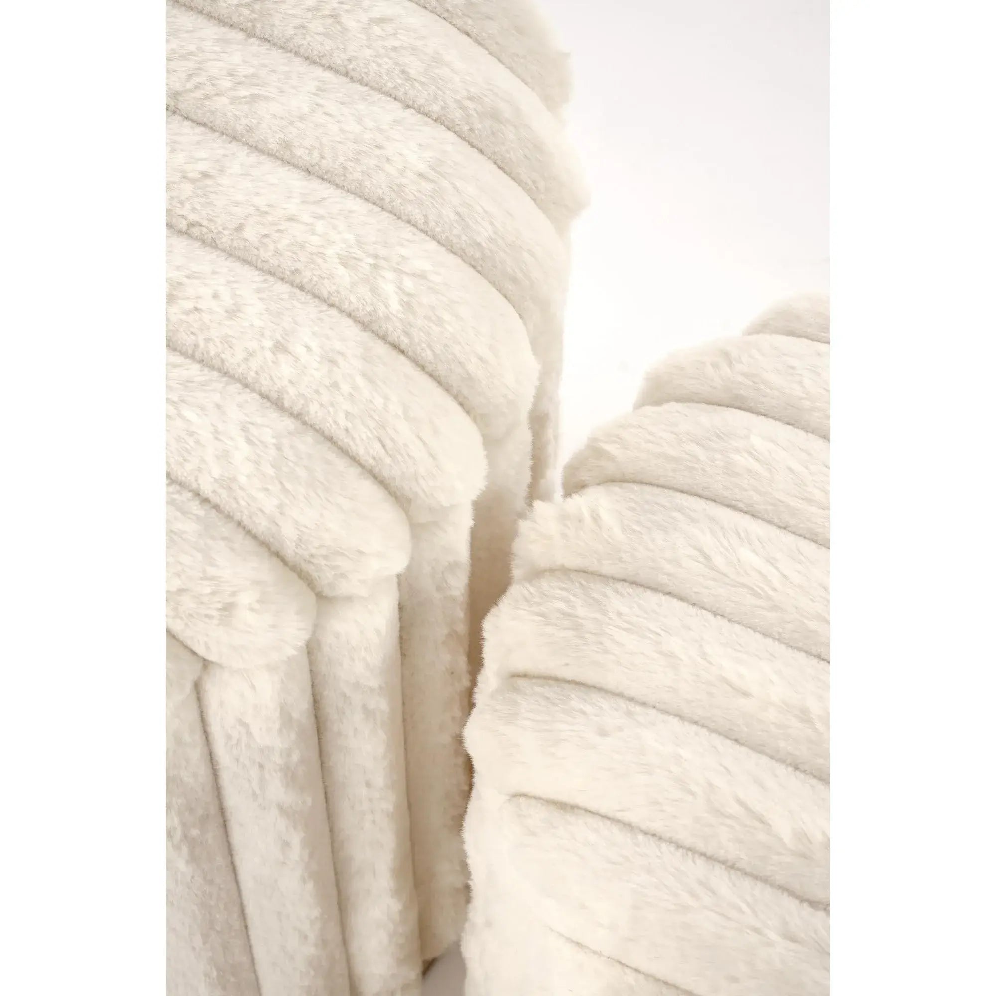 Set 2 taburete HOUSTON OCN-35854, crem