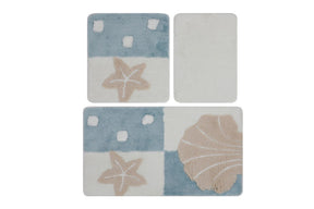 Set 3 covorase baie AMSTERDAM OCN-33906, multicolor
