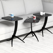 Set 3 masute cafea AMSTERDAM OCN-31766, negru