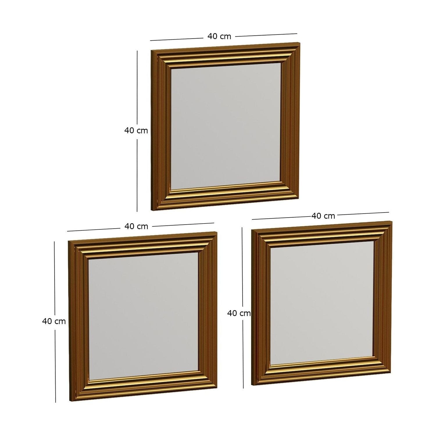 Oglinda AMSTERDAM OCN-31440, auriu