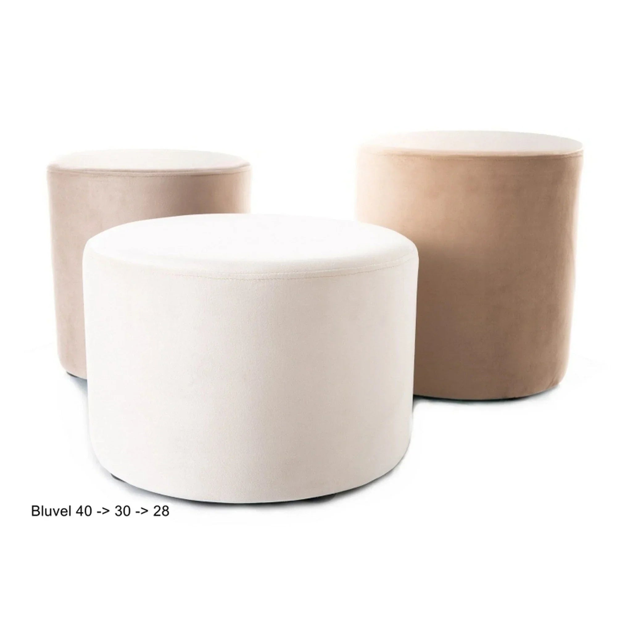 Set 3 taburete DETROIT OCN-38379, bej