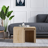 Set 5 masute AMSTERDAM OCN-31657, stejar